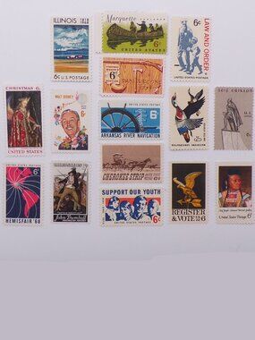 1968 United States Commemorative Stamp Year Set
